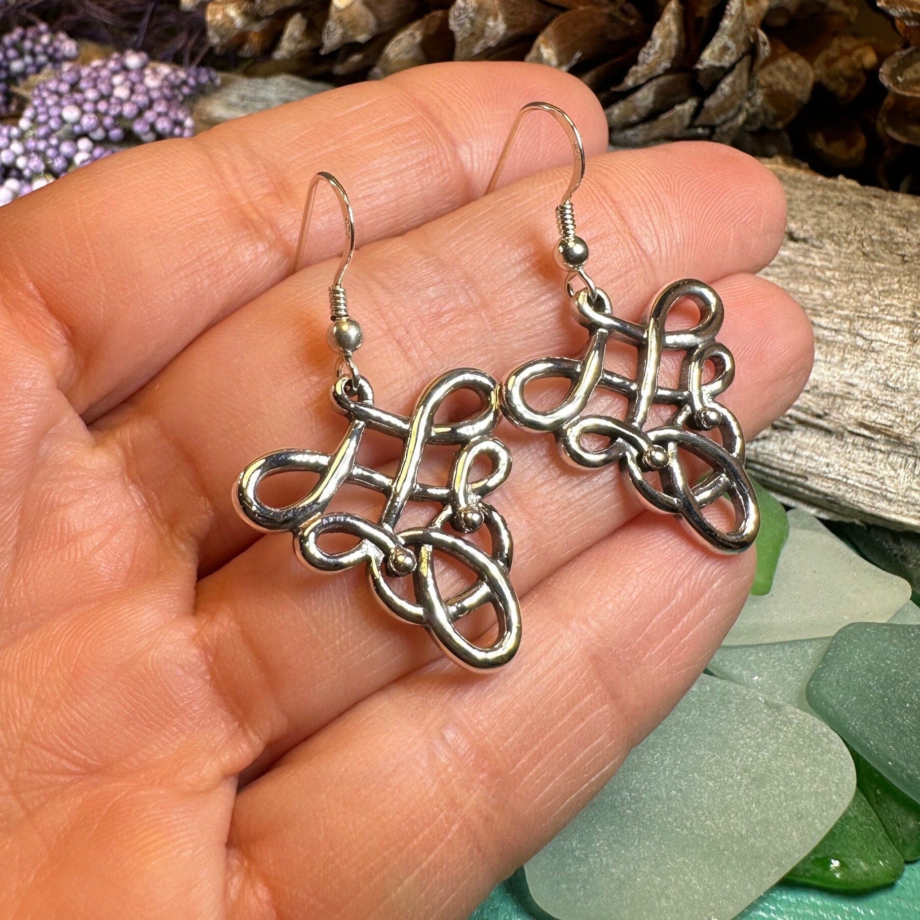 Nicollynne Celtic Knot Earrings
