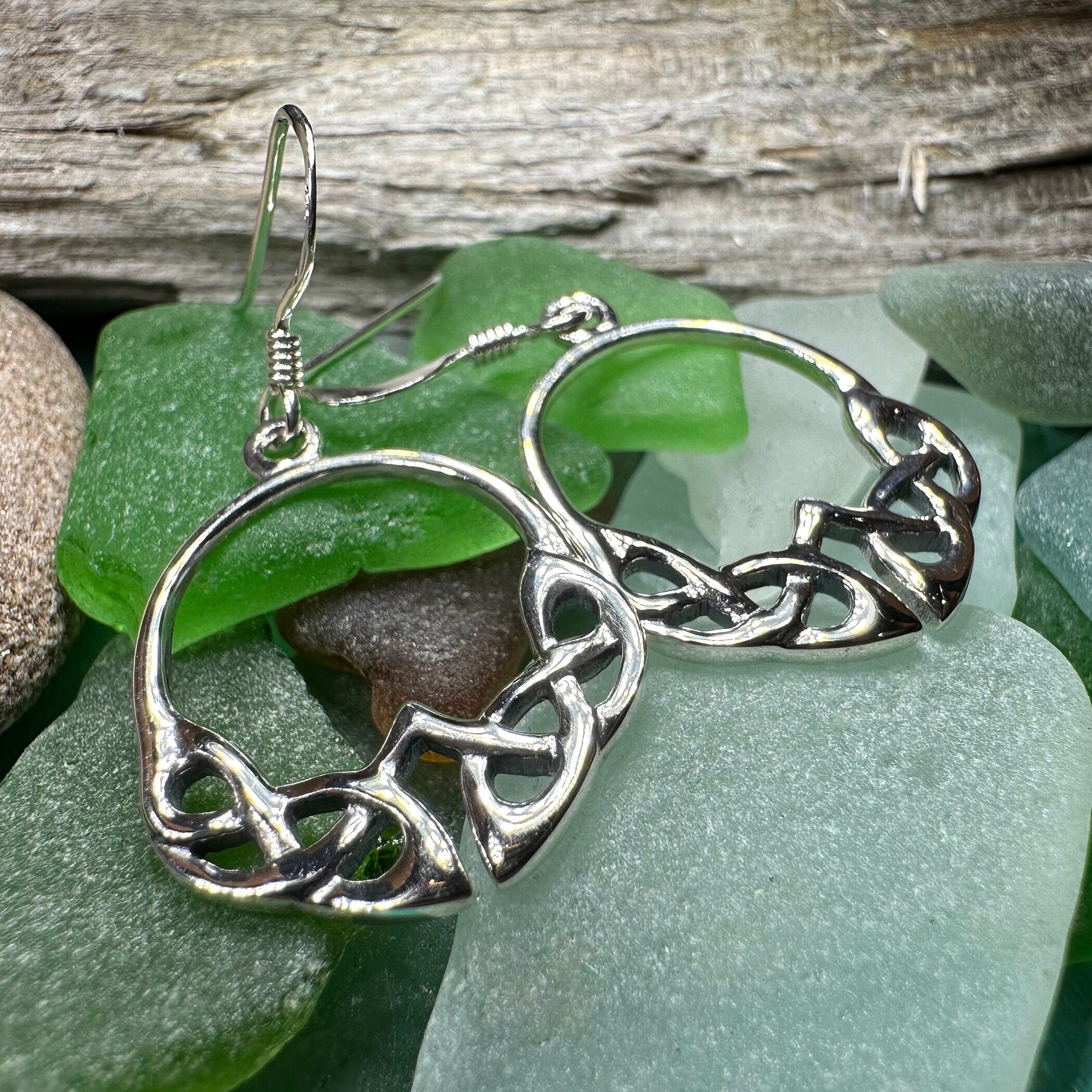 Andria Celtic Knot Earrings