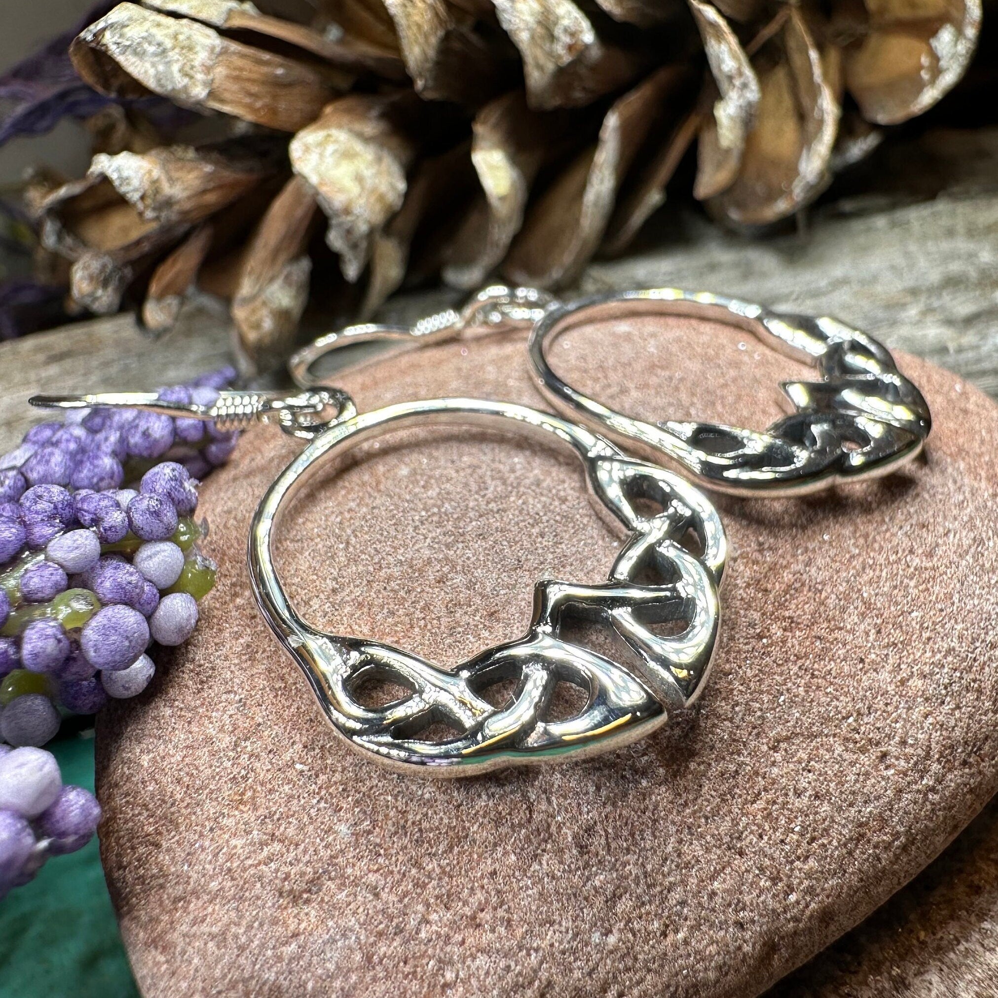 Andria Celtic Knot Earrings