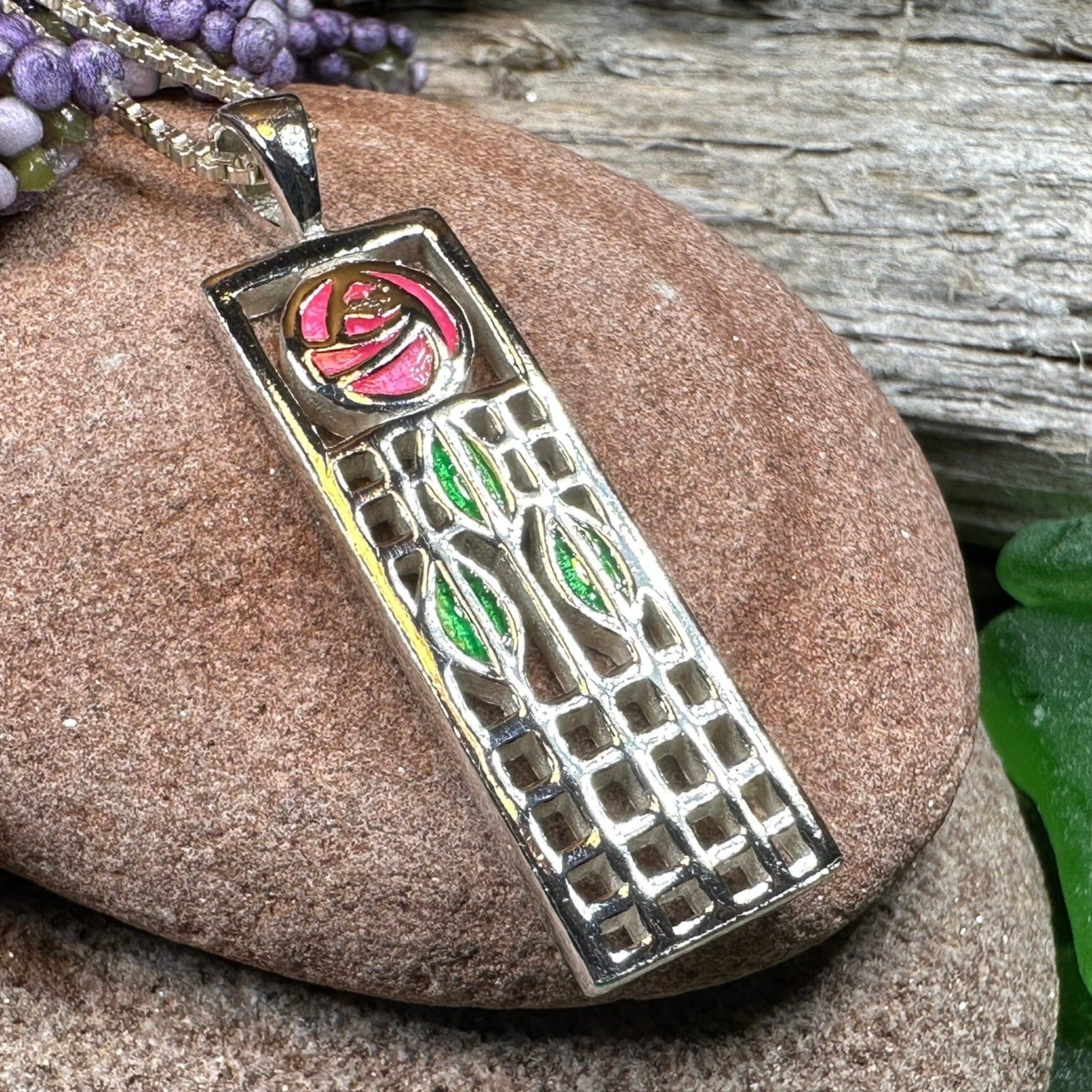 Rossana Mackintosh Rose Necklace