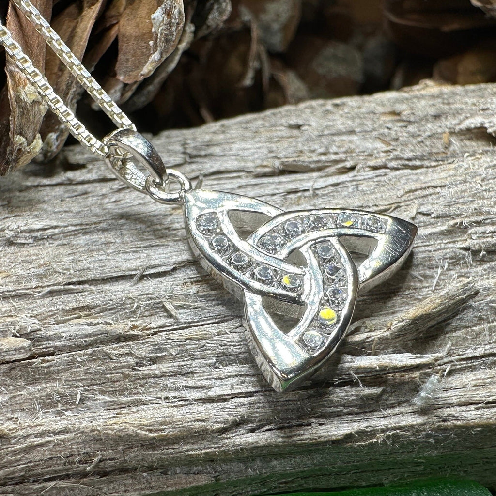 Brigetta Trinity Knot Necklace