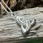 Brigetta Trinity Knot Necklace