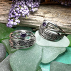 Raela Celtic Hoop Earrings