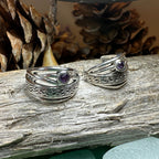 Raela Celtic Hoop Earrings