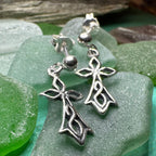 Sweet Celtic Cross Post Earrings