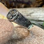 Reeve Triple Spiral Ring