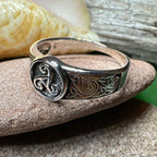 Reeve Triple Spiral Ring