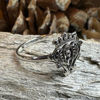 Classic Thistle Luckenbooth Ring