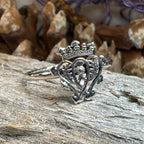 Classic Thistle Luckenbooth Ring