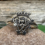 Classic Thistle Luckenbooth Ring