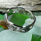Wren Triple Spiral Ring