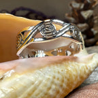 Wren Triple Spiral Ring