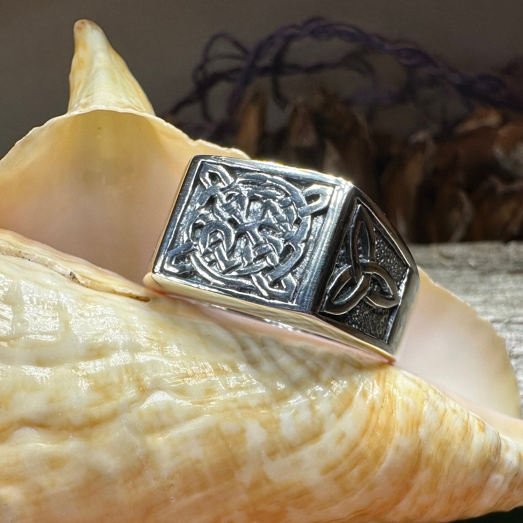 Orren Celtic Knot Ring