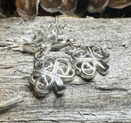 Limerick Celtic Shamrock Post Earrings