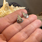 Summerlea Sailboat Post Earrings