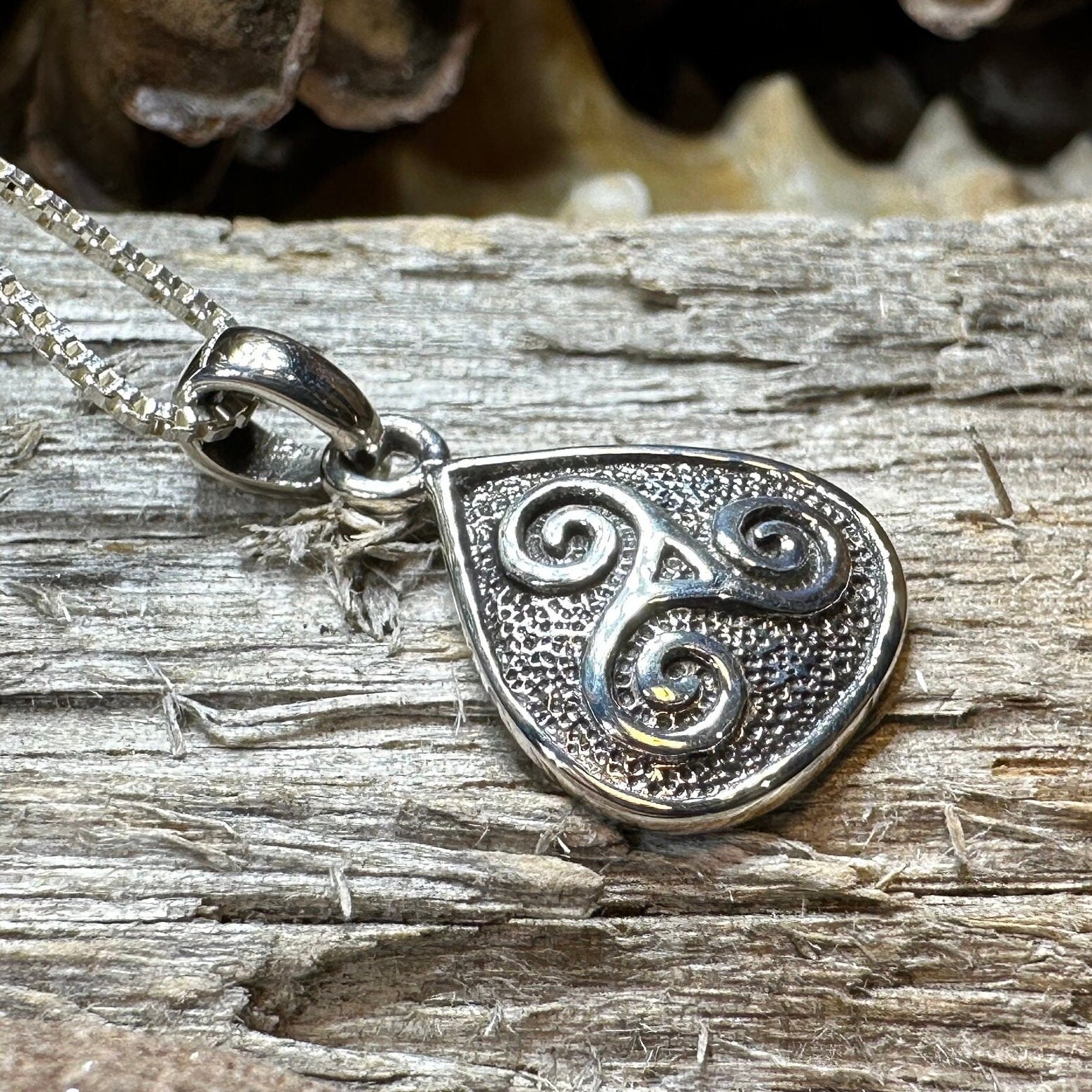 Rathkenny Celtic Spiral Necklace