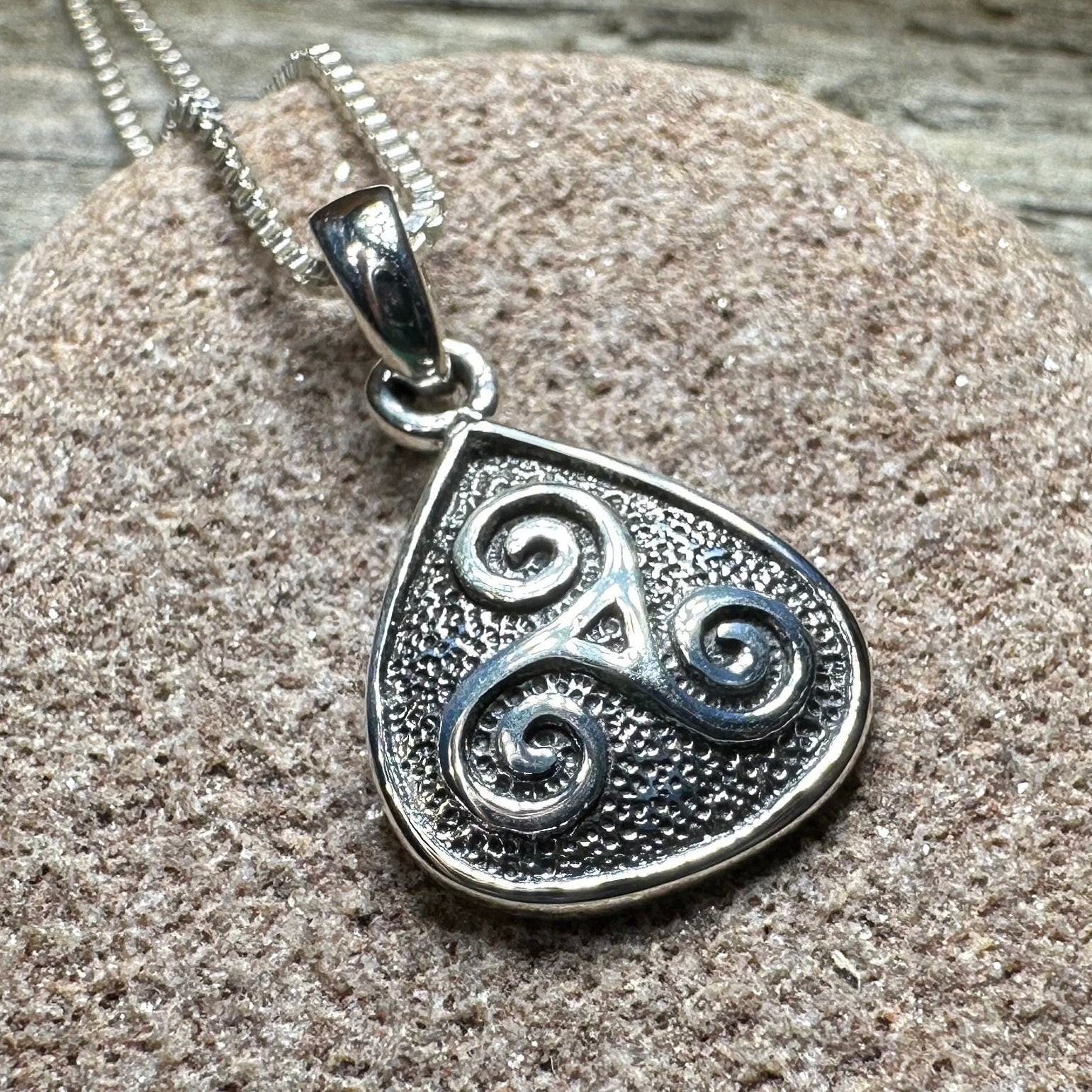 Rathkenny Celtic Spiral Necklace