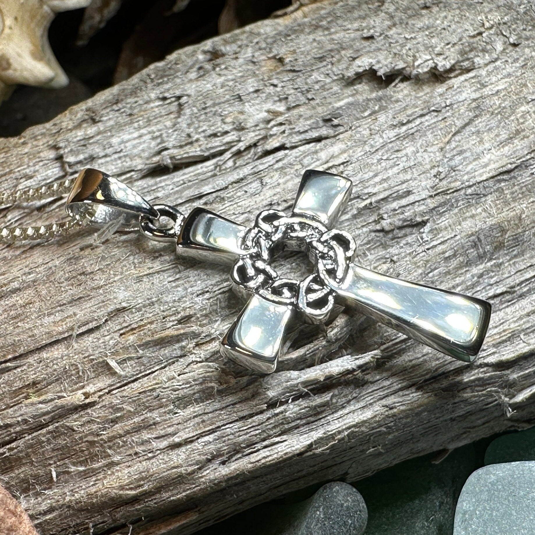 Cafell Celtic Cross Necklace