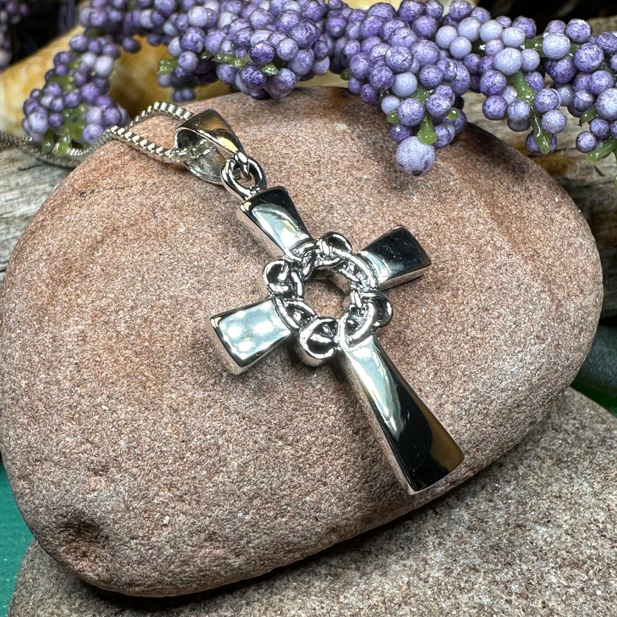 Cafell Celtic Cross Necklace