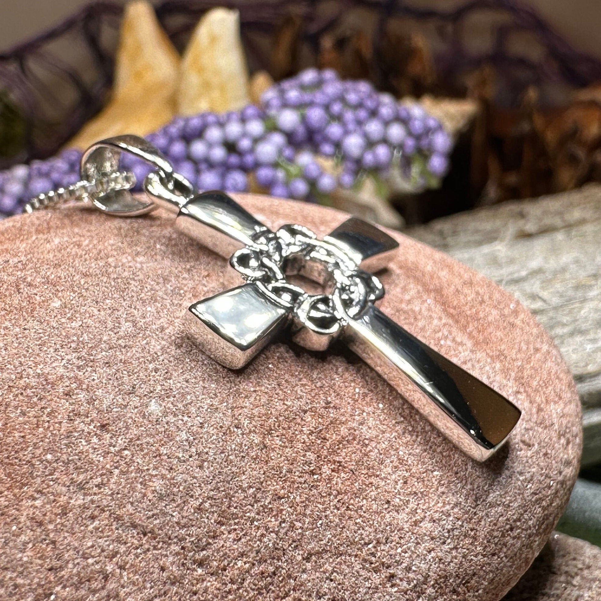 Cafell Celtic Cross Necklace