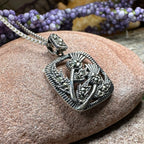 Leonora Thistle Marcasite Necklace