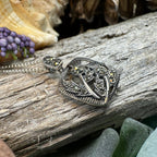 Leonora Thistle Marcasite Necklace