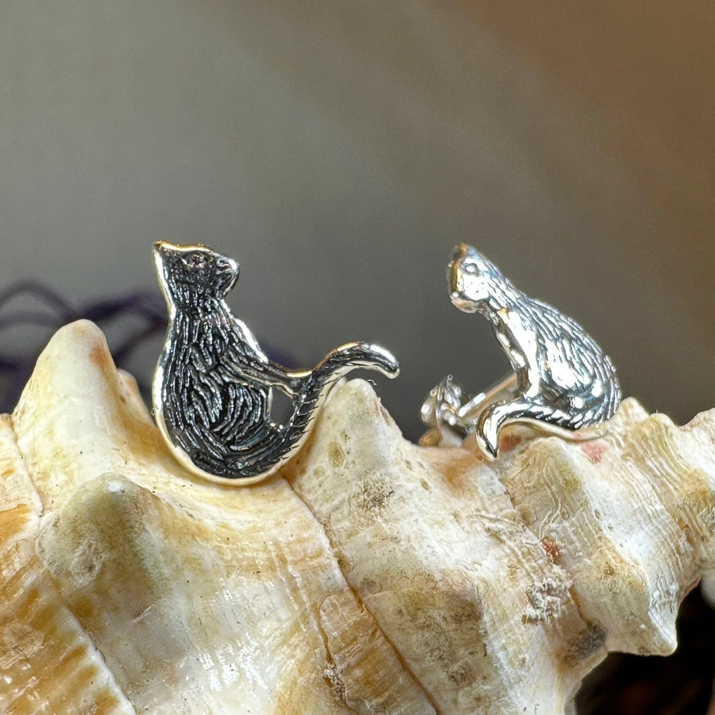 Dagny Cat Stud Earrings