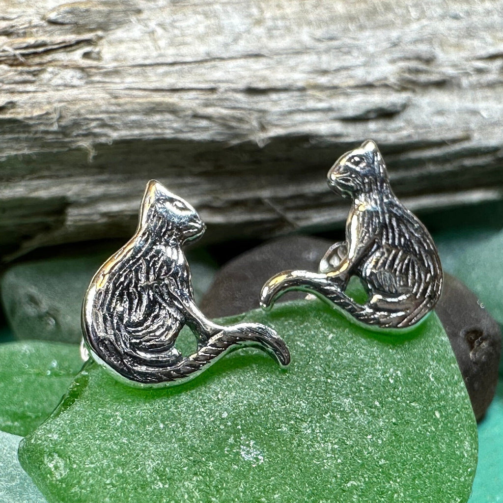 Dagny Cat Stud Earrings