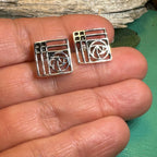 Lacee Mackintosh Rose Post Earrings