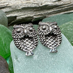 Hoot Owl Stud Earrings