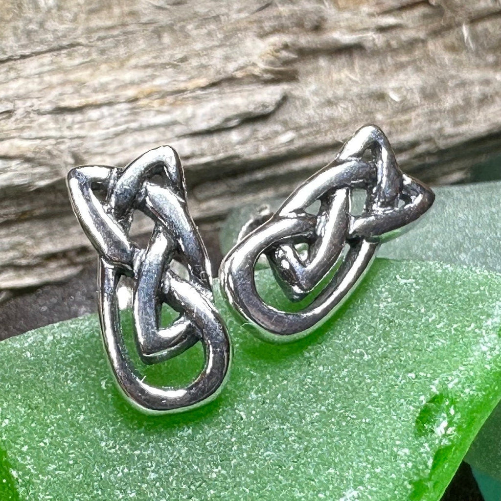 Arianell Celtic Knot Stud Earrings