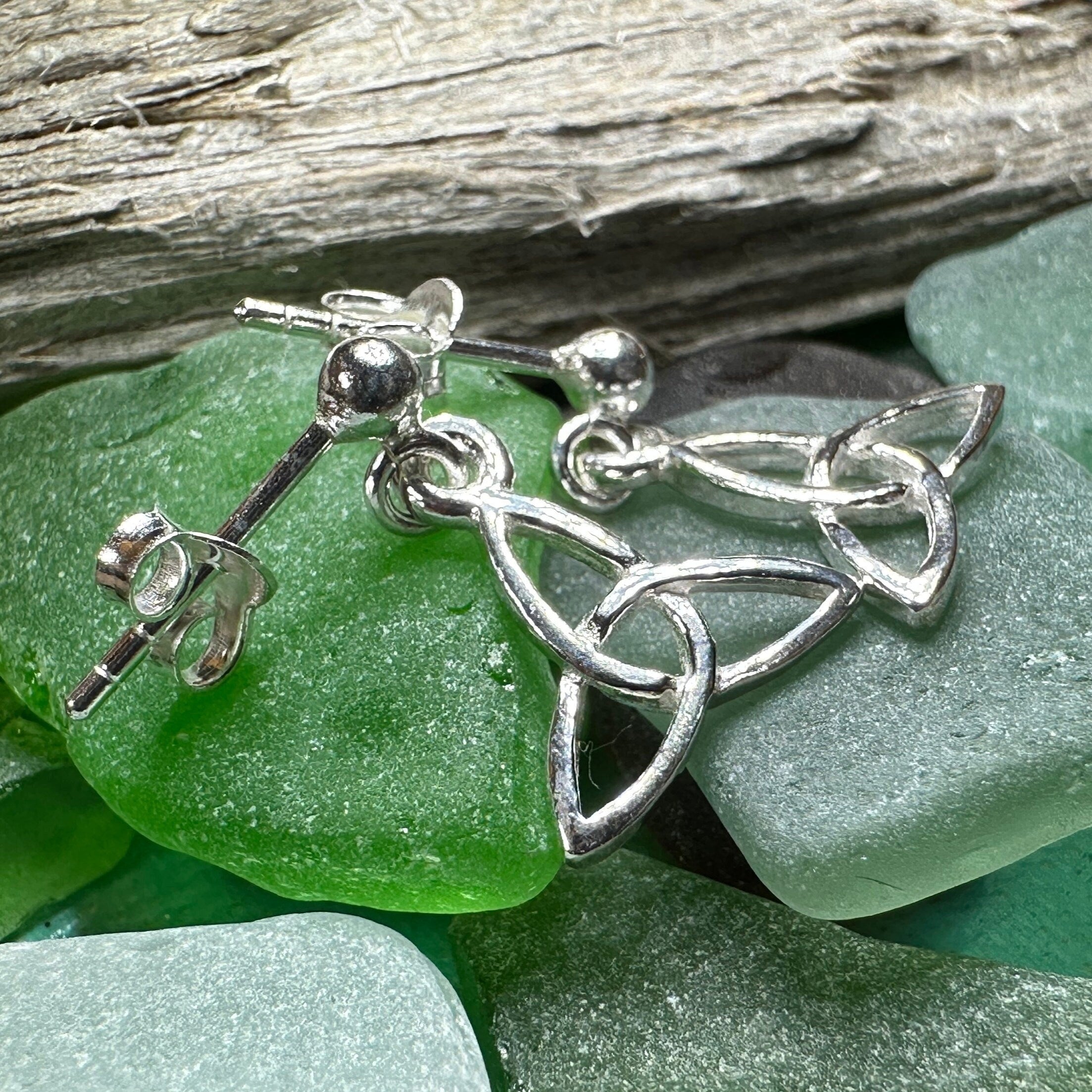 Avalina Trinity Knot Earrings