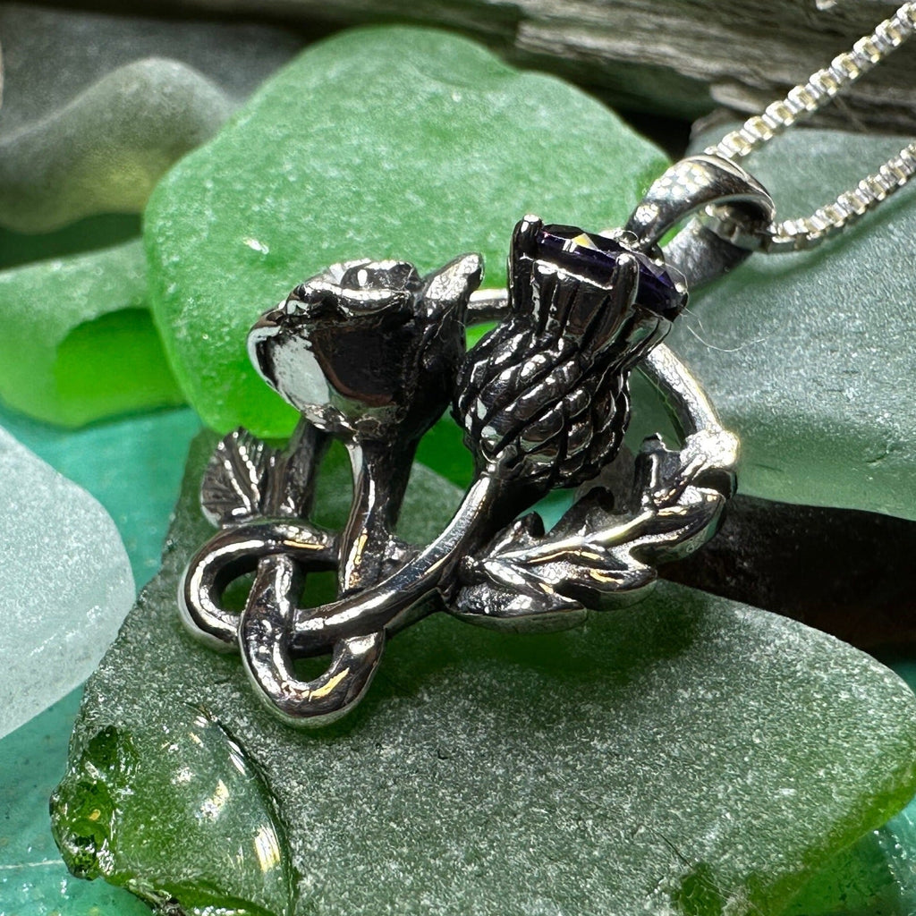 Thistle & Rose Necklace