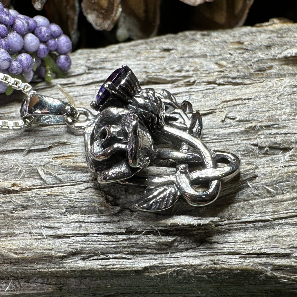 Thistle & Rose Necklace