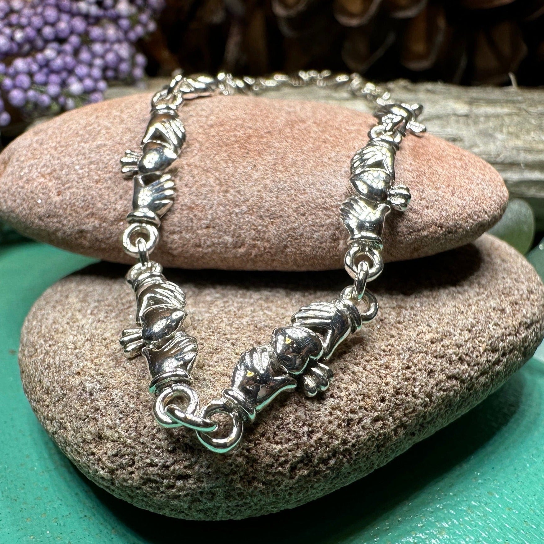 Traditional Claddagh Bracelet