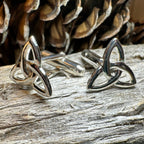 Classic Sterling Silver Trinity Knot Cuff Links