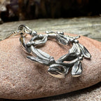 Mistletoe Wreath Necklace