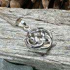 Simple Celtic Dara Knot Necklace