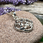 Simple Celtic Dara Knot Necklace