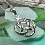 Simple Celtic Dara Knot Necklace