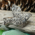 Iona Dove Trinity Knot Brooch