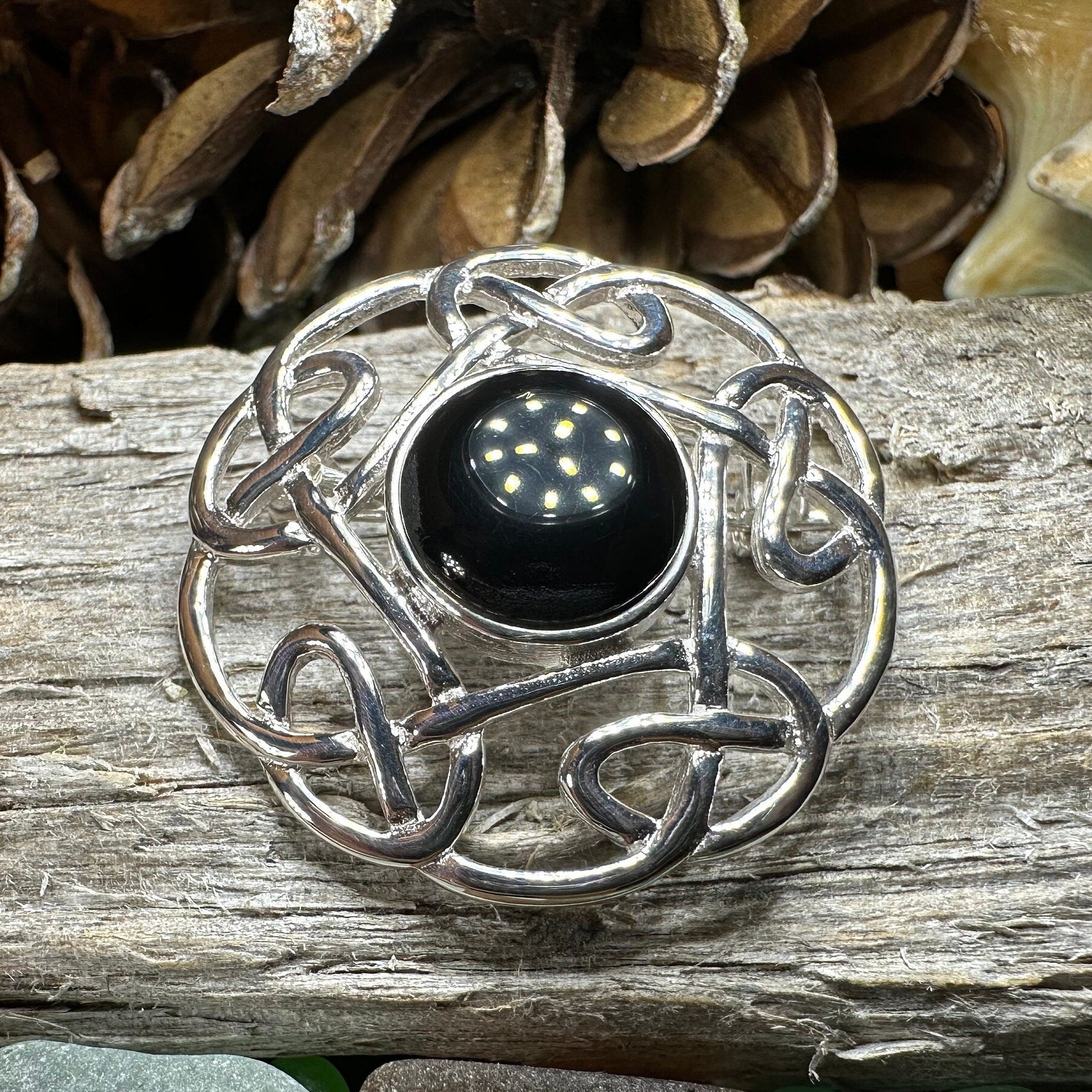 Clare Glen Celtic Knot Brooch