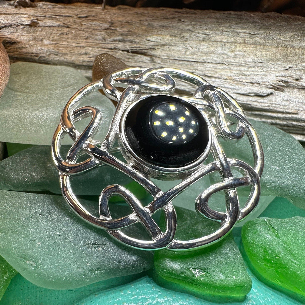 Clare Glen Celtic Knot Brooch