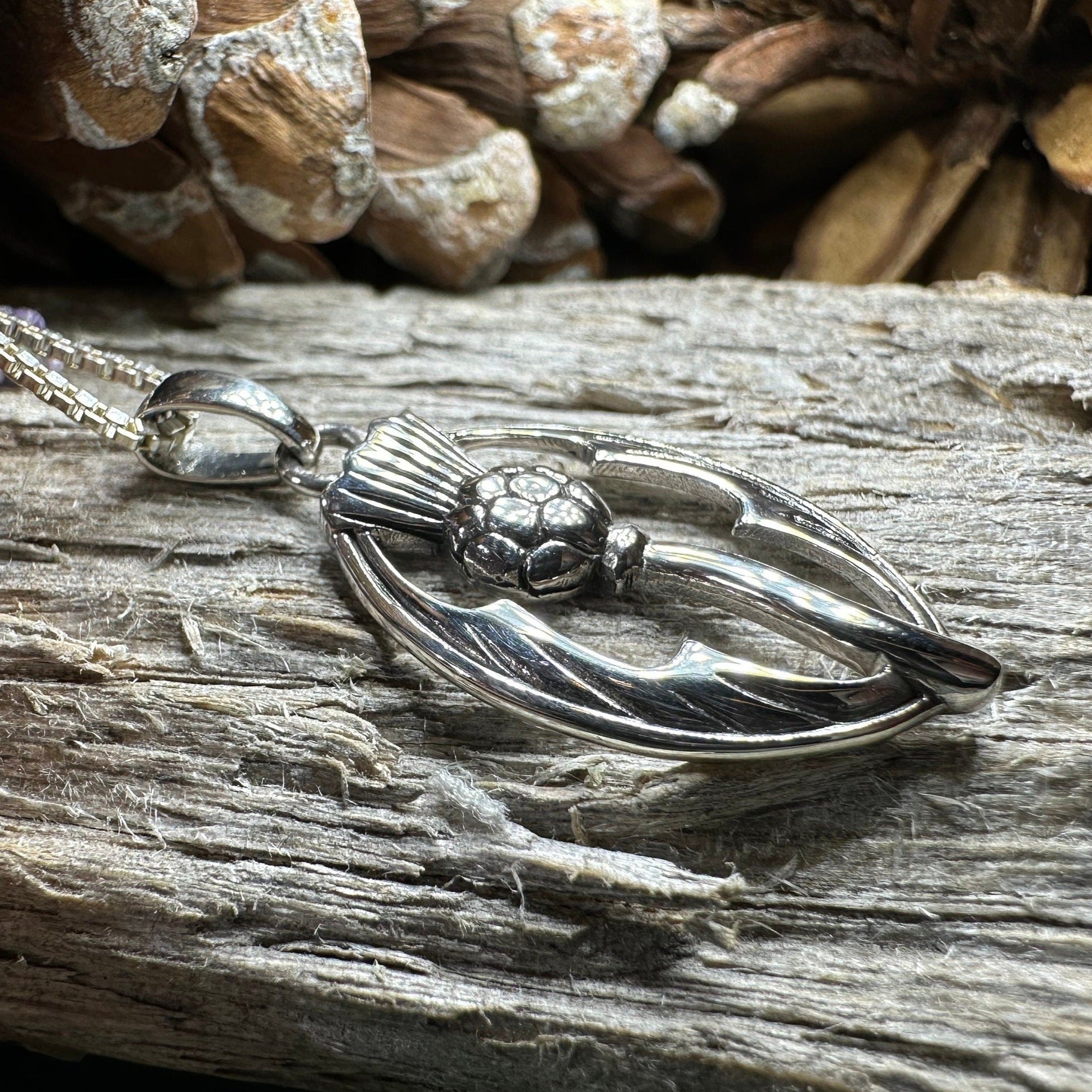 Tannith Thistle Necklace