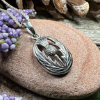 Simplicity Thistle Necklace