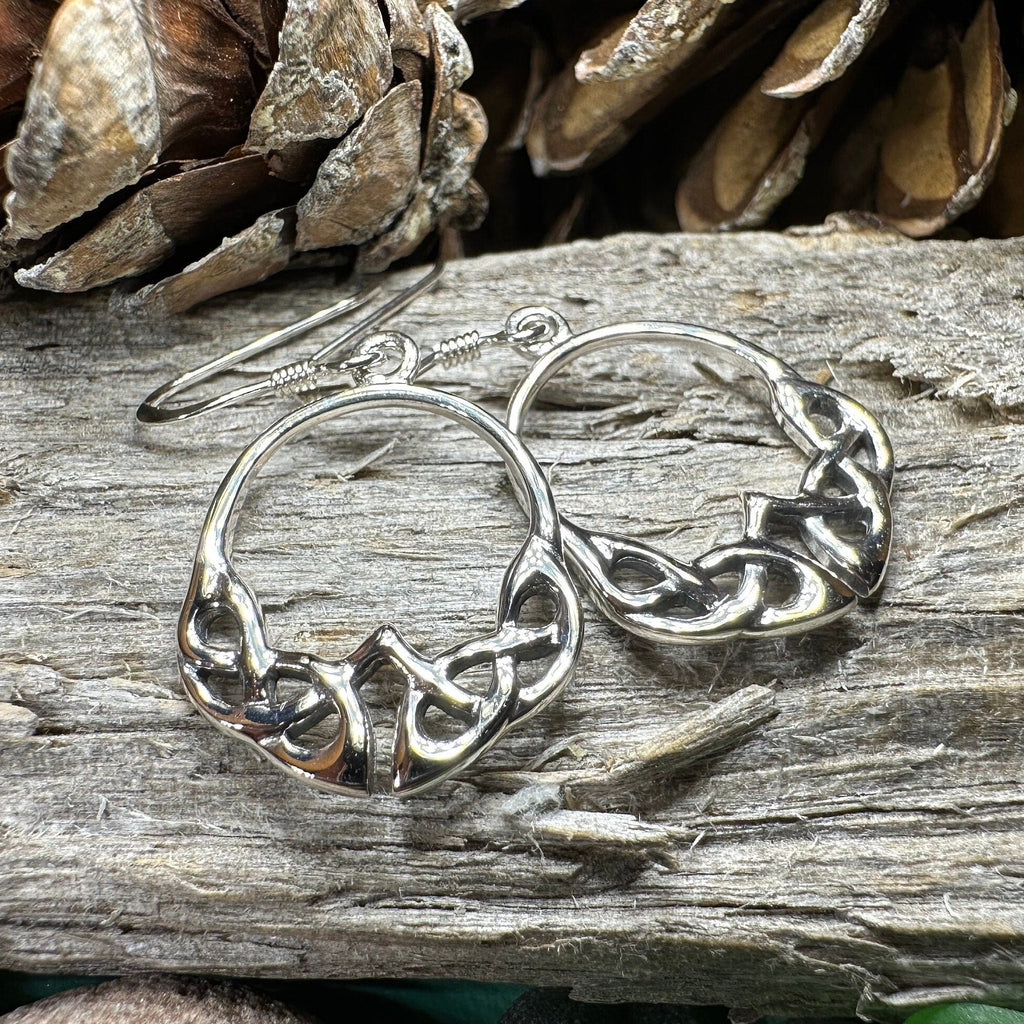 Andria Celtic Knot Earrings