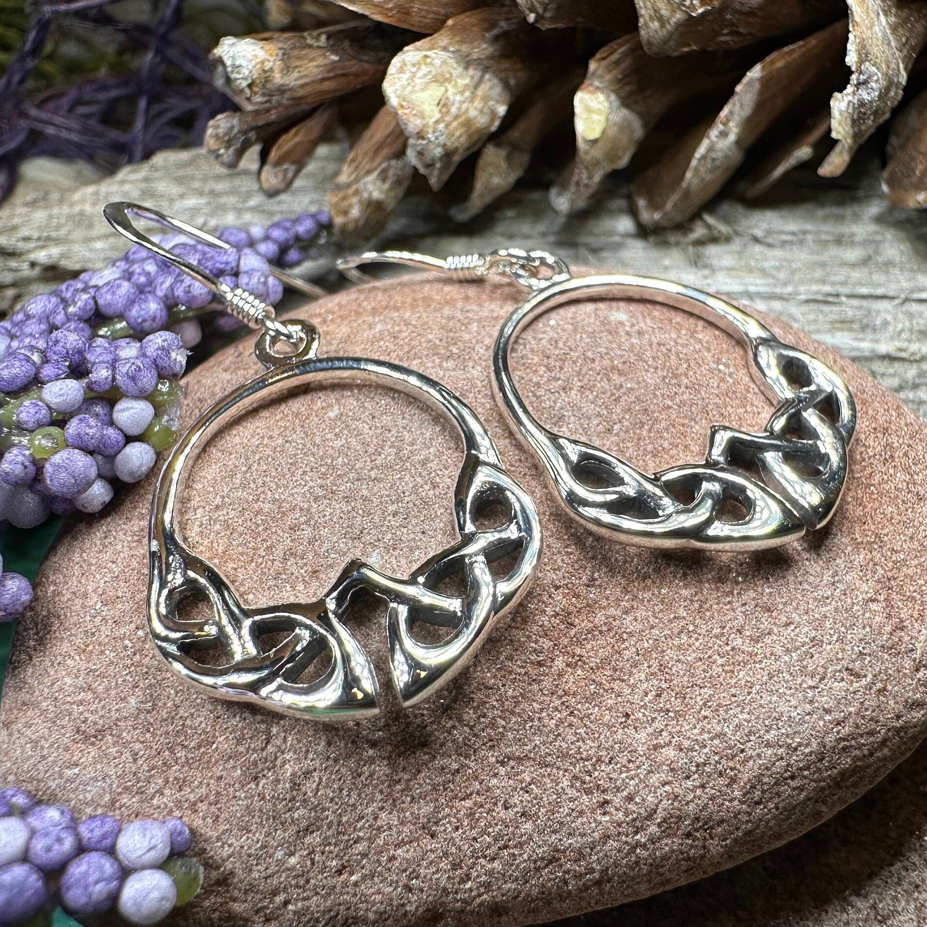 Andria Celtic Knot Earrings