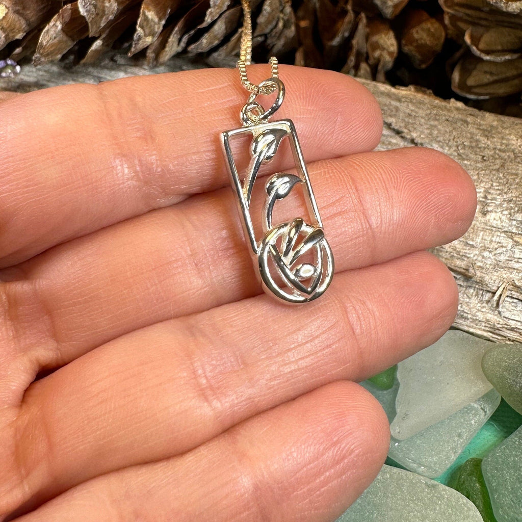 Kristalynne Mackintosh Rose Necklace