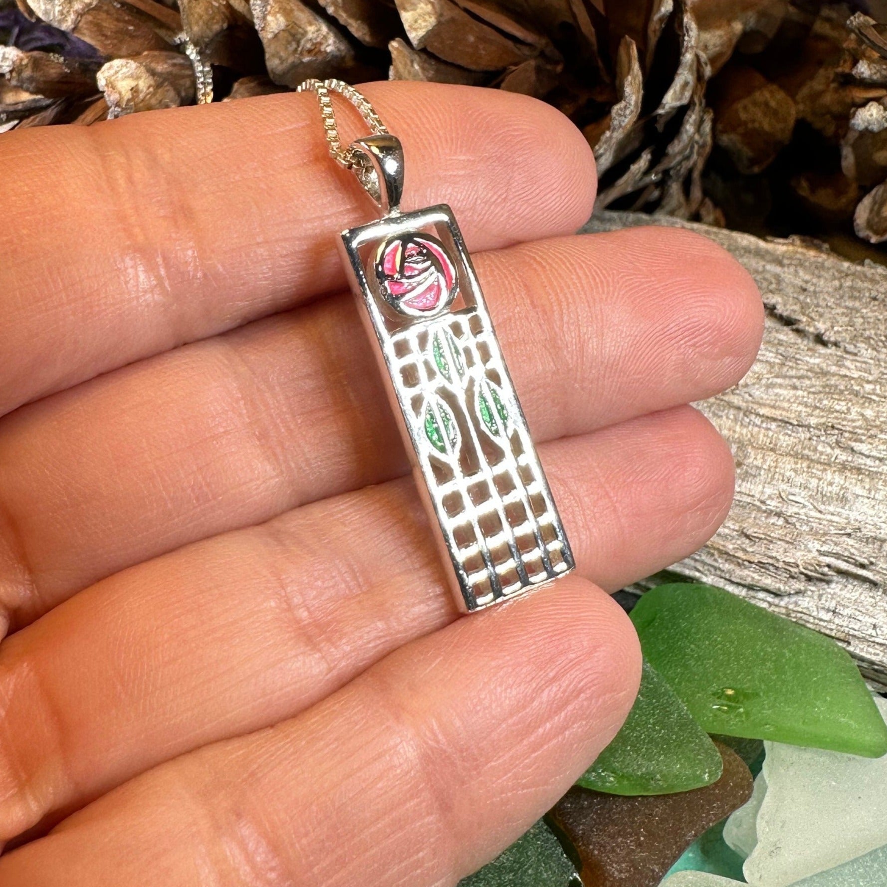 Rossana Mackintosh Rose Necklace