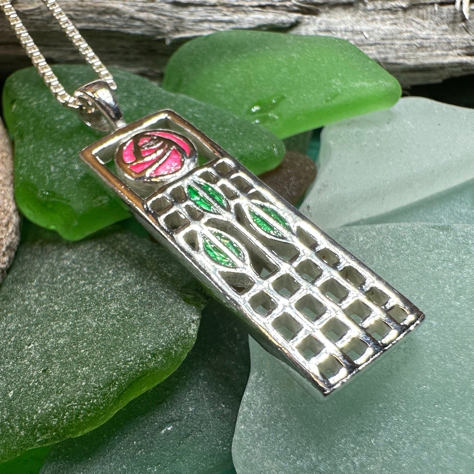 Rossana Mackintosh Rose Necklace